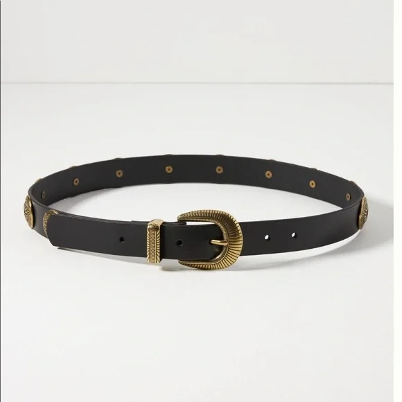 Anthropologie Accessories Anthropologie Coin Studded Belt